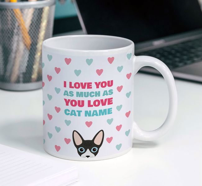 'I Love You as Much as You Love...' - Personalized {breedCommonName} Mug